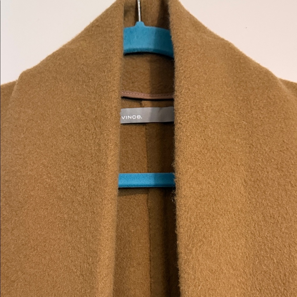 Vince Woman’s Camel Unlined Wool (55%) Coat - Picture 2 of 5